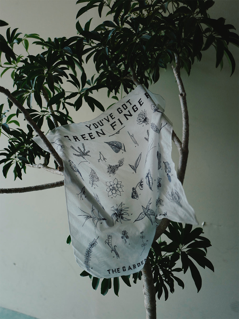 【2タイプ セット】"GREEN FINGERS" 川本 諭 Drawing Bandanna